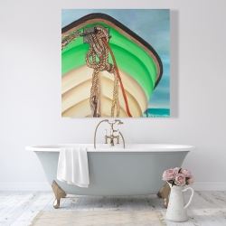 Canvas 48 x 48 - Sailing rowing boat