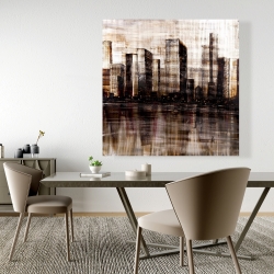 Canvas 48 x 48 - Sketch of the city