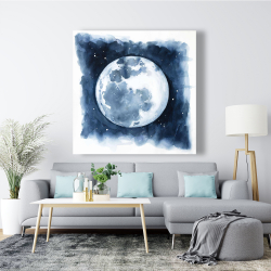 Canvas 48 x 48 - Satellite view of the earth
