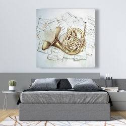 Toile 48 x 48 - Cor sur partitions
