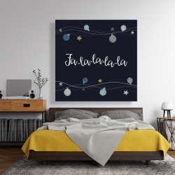 Toile 48 x 48 - Fa-la-la-la-la