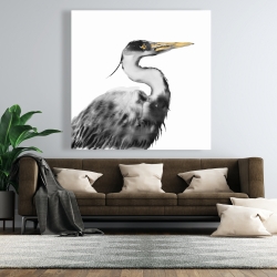 Canvas 48 x 48 - Great heron