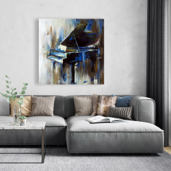 Canvas 48 x 48 - Abstract grand piano