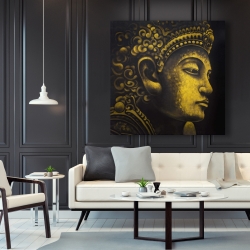 Toile 48 x 48 - Bouddha de l'indonésie