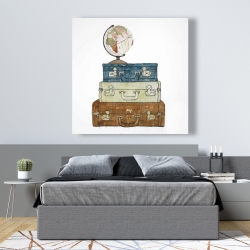 Toile 48 x 48 - Faire le tour du monde