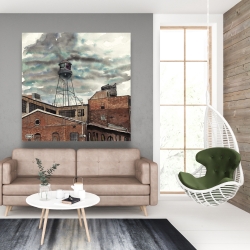 Canvas 48 x 48 - Water tower in williamsburg