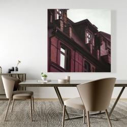 Toile 48 x 48 - Immeuble architectural