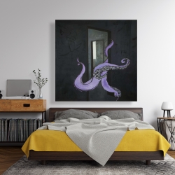 Canvas 48 x 48 - Octopus street art