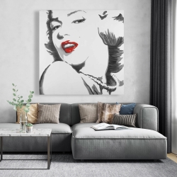 Canvas 48 x 48 - Marilyn monroe outline style