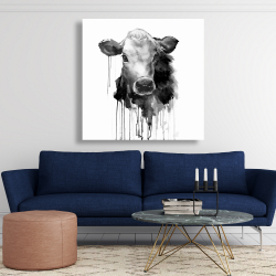 Canvas 48 x 48 - Jersey cow