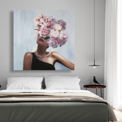 Canvas 48 x 48 - See life in flowers