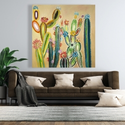 Toile 48 x 48 - Gemmes du désert