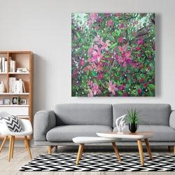 Canvas 48 x 48 - Cherry tree blooming