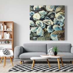 Toile 48 x 48 - Coquilles d'huîtres