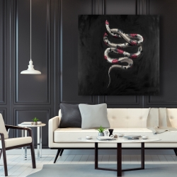Canvas 48 x 48 - Snake flowers