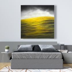 Canvas 48 x 48 - Yellow hill