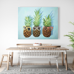 Toile 48 x 60 - Ananas d'été