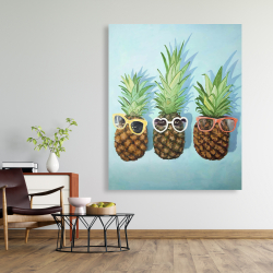Toile 48 x 60 - Ananas d'été