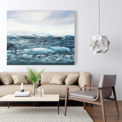 Toile 48 x 60 - Glaciers en islande