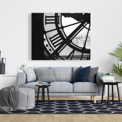 Canvas 48 x 60 - Clock at the orsay museum