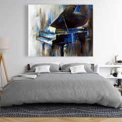Canvas 48 x 60 - Abstract grand piano