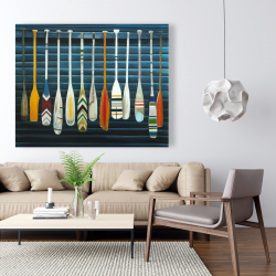 Canvas 48 x 60 - Paddles