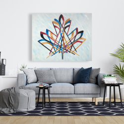 Toile 48 x 60 - Hockey canadien