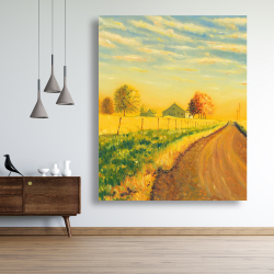 Toile 48 x 60 - à la campagne