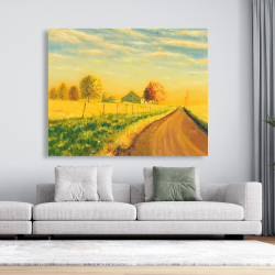 Toile 48 x 60 - à la campagne