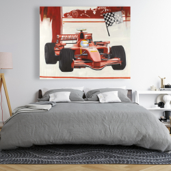Toile 48 x 60 - Voiture de formule 1