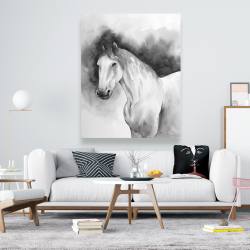 Canvas 48 x 60 - Domino horse