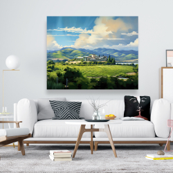 Toile 48 x 60 - Journée paisible