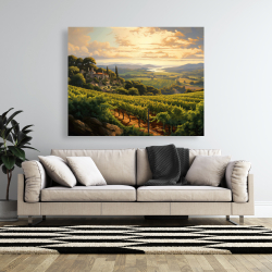 Toile 48 x 60 - Crépuscule détendu