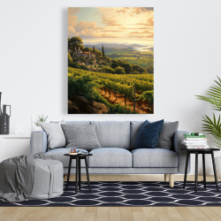 Toile 48 x 60 - Crépuscule détendu