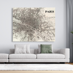 Canvas 48 x 60 - Paris