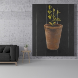 Canvas 48 x 60 - Plant of marjolaine
