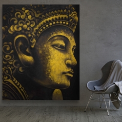Toile 48 x 60 - Bouddha de l'indonésie