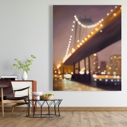 Canvas 48 x 60 - New-york at night