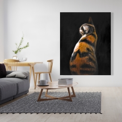 Canvas 48 x 60 - Spotted cat