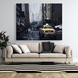 Canvas 48 x 60 - New york in the dark