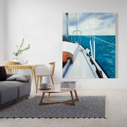Toile 48 x 60 - Voguer sur l'eau