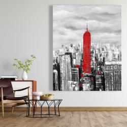 Canvas 48 x 60 - Empire state building of new york