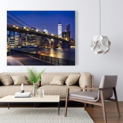 Toile 48 x 60 - Ville de nuit