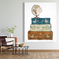 Toile 48 x 60 - Faire le tour du monde