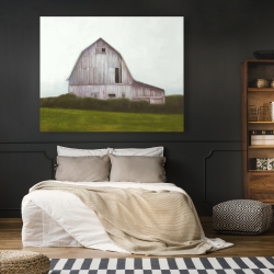 Toile 48 x 60 - Grange rustique