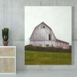 Toile 48 x 60 - Grange rustique