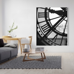 Canvas 48 x 60 - Clock at the orsay museum