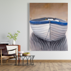 Toile 48 x 60 - Un canoë