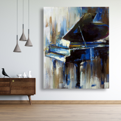 Canvas 48 x 60 - Abstract grand piano
