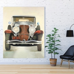 Toile 48 x 60 - Voiture de luxe vintage